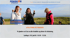 Desktop Screenshot of fenskaer.dk