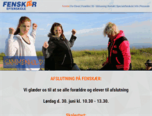 Tablet Screenshot of fenskaer.dk